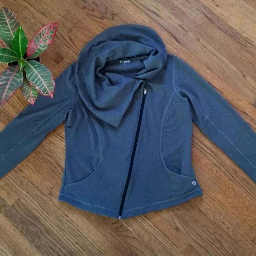 Hyba zip up athletic sweater